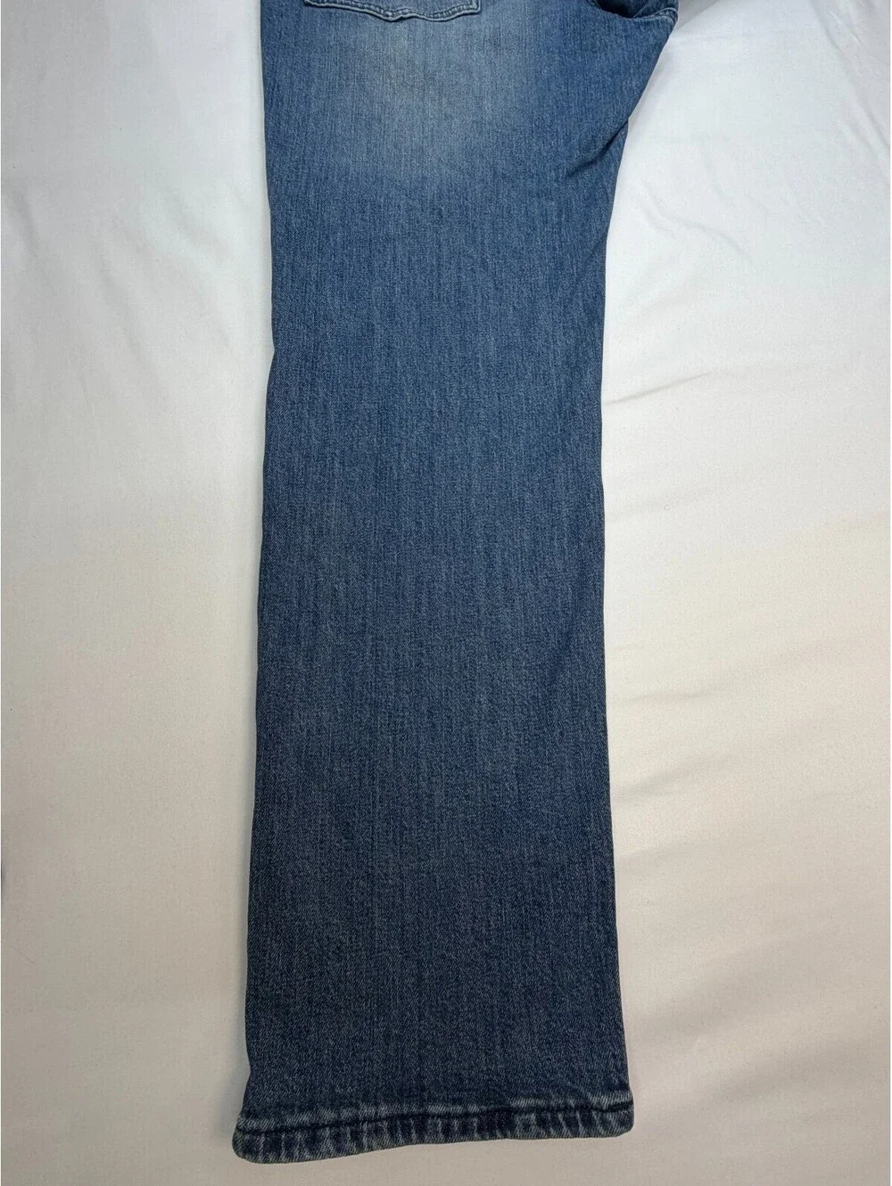 Calvin Klein Men's Jeans Slim Straight Medium Wash Mid Rise Solid Size 38 Blue